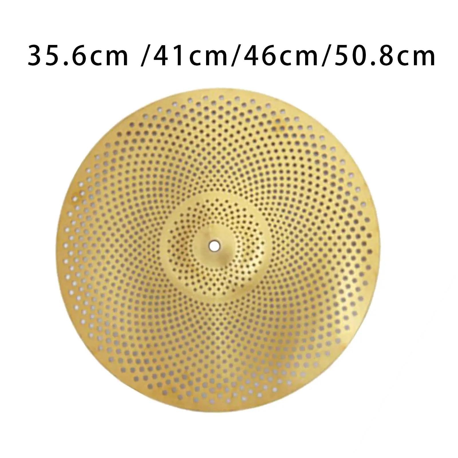 Talerze Hi Hat Talerz Ćwiczeniowy Do Perkusji O Niskiej Głośności(20inch)