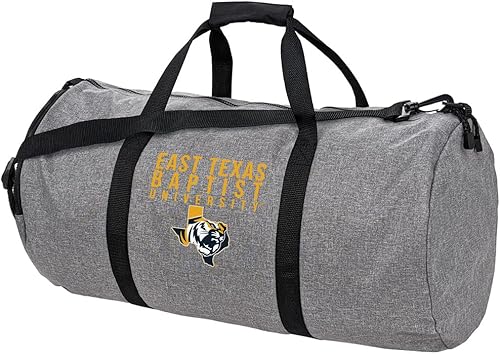 Miniatura 363 de Collegiate Primary Logo Collection Bolsa de lona ligera para deportes y gimnasio plegable para viajes, Bob Jones Bruins