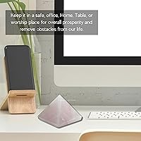 Vista 275 de Amazing Gemstone Amethyst Pyramid Crystal Healing Stones - 2" Great Pyramid Figurine of Natural Stone Pyramid for Meditation, Reiki, Chakra