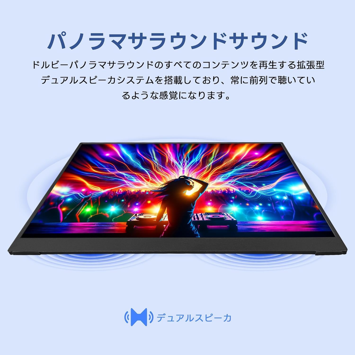 Amazon.co.jp: Scnsuptpモバイルモニター、13.9