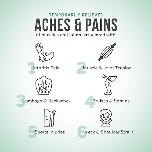 Miniatura 3 de Kalaya Spray para aliviar el dolor, acción rápida, secado rápido, masaje muscular para aliviar el dolor articular y dolor muscular, con eucalipto,