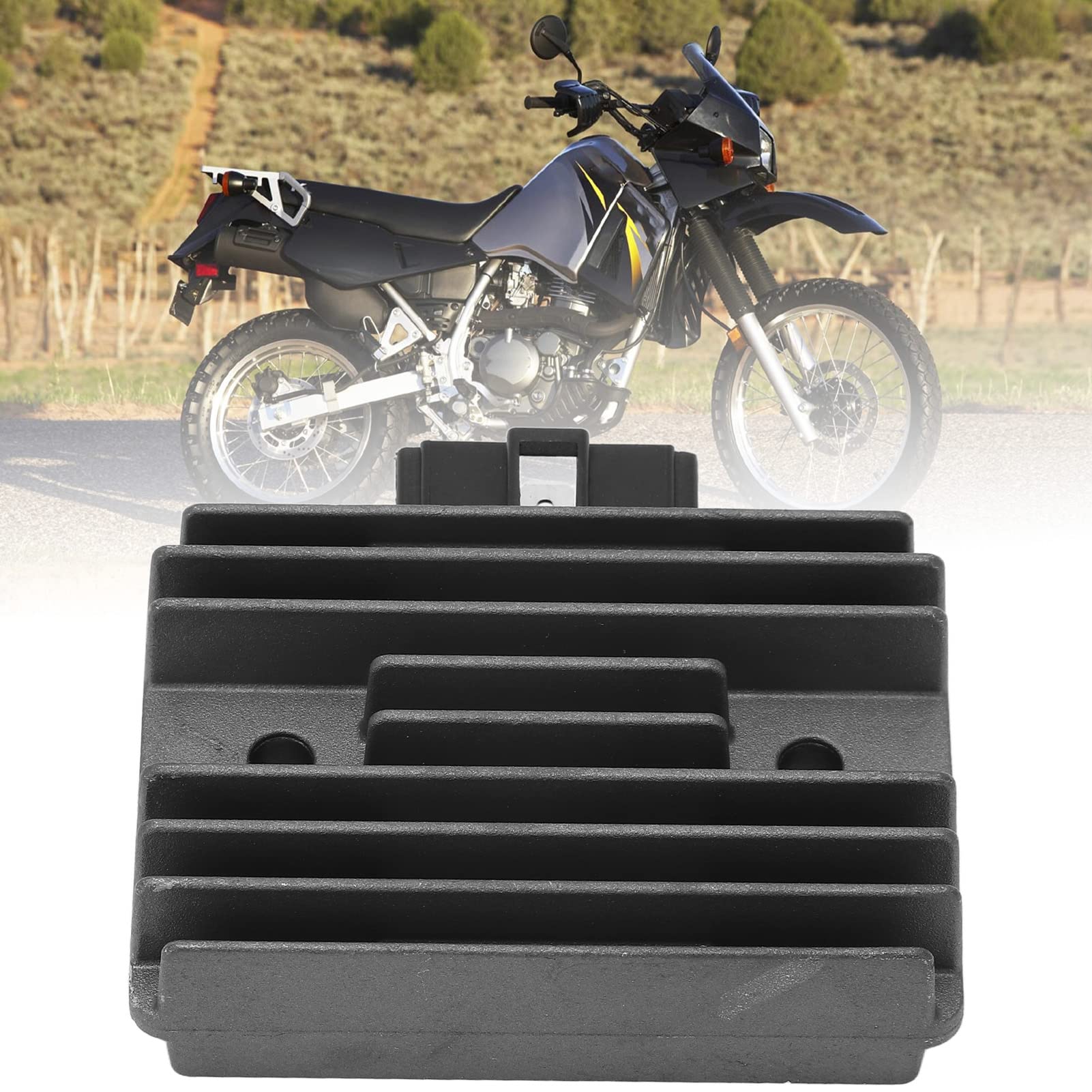 Bediffer Raddrizzatore del Regolatore di Tensione a 6 Pin 21066 1038 SH548 12 Accessori per Moto Sostituzione del Regolatore di Tensione del Raddrizzatore a 12 V per KLR 650 1988‑1993