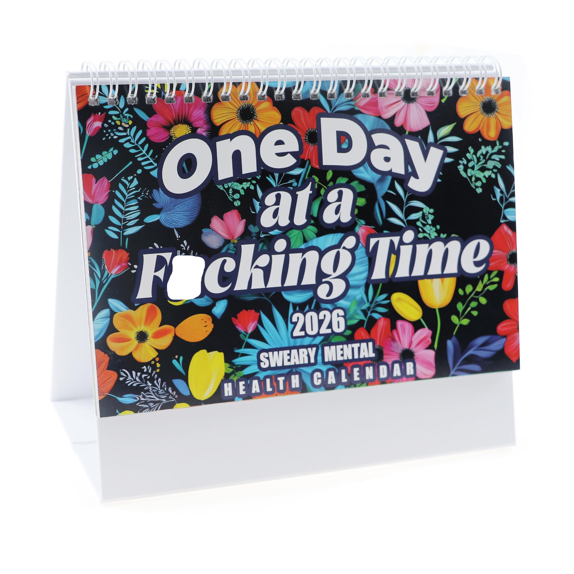 2026 Mental Health Desk Calendar, 2026 FK it Calendar, Sweary Mental Health Calendar Monthly Planner for Wall Decor