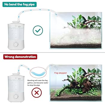 Amazon | 爬虫類加湿器 爬虫類用4.5Lミスト 爬虫類用霧器 湿度