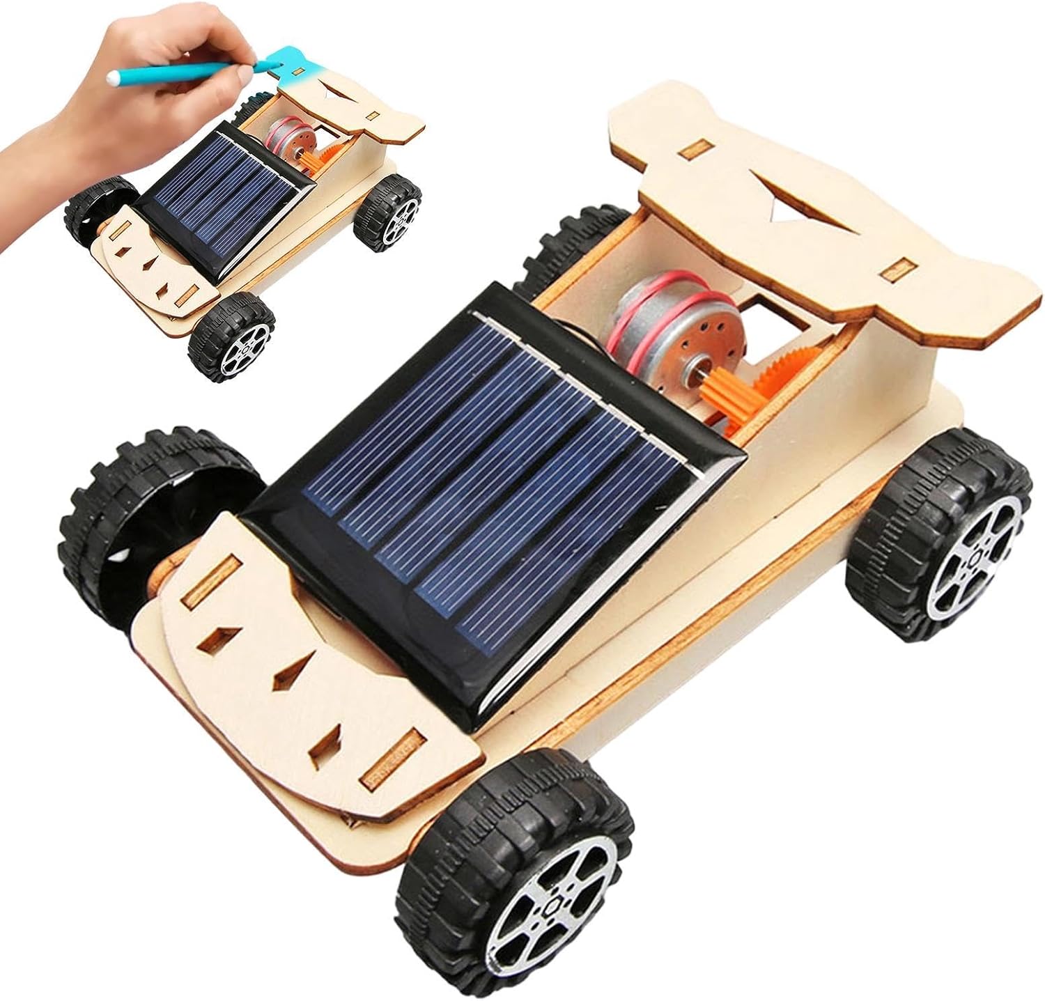 Kids Science Experiment Set Wooden Hands-On Physics