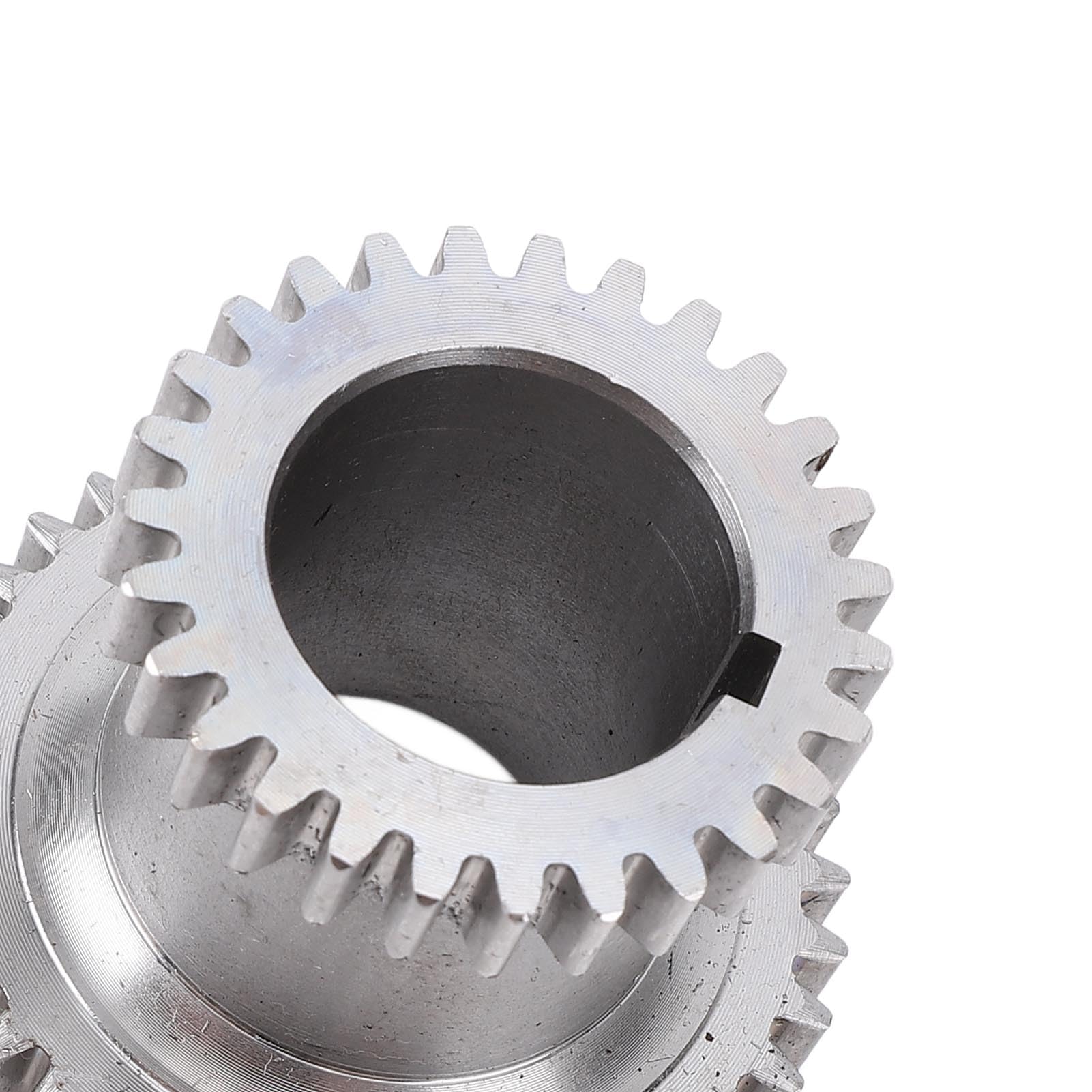 Garosa Metall -Drehmaschine Hoch -niedrig Getriebe Duplikat Zahnrad für 0618 7x12 7x14 Mini Drehmaschine, Reibungsloser Betrieb für Hobbyisten und Profis