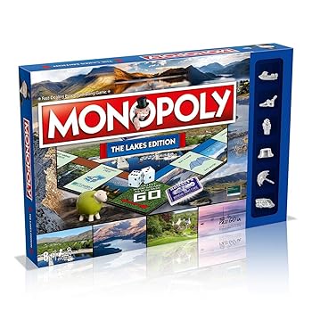 Winning Moves The Lakes Monopoly Board Game