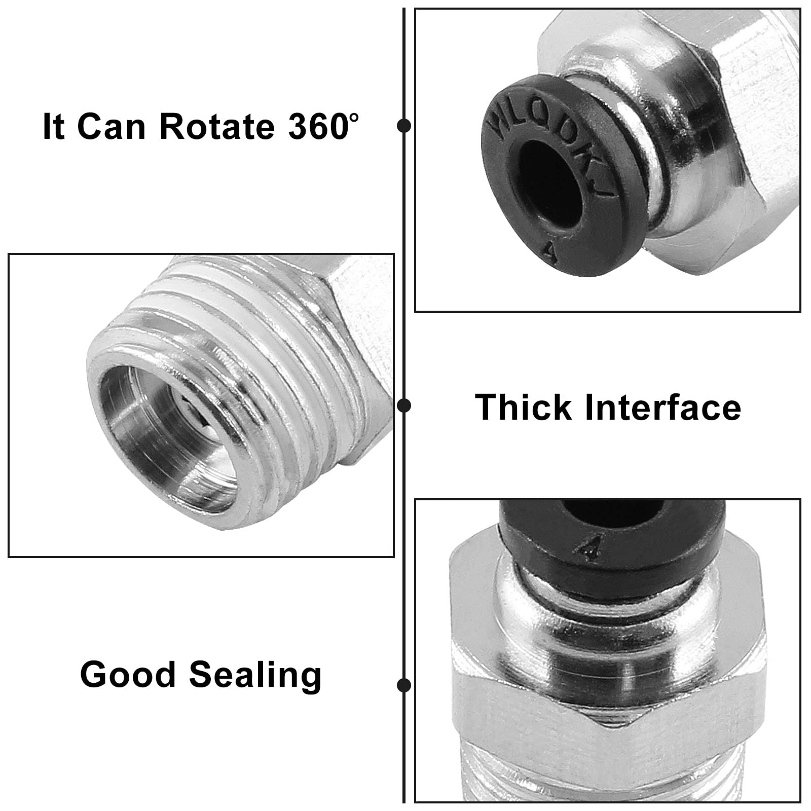 4 Stück 4mm Rohr-Außendurchmesser x 1/4 PT-Innengewinde gerade Verschraubung Pneumatischer Anschluss Push In Anschluss Industriequalität Steckanschlüsse Pneumatik-Adapter 4 Stück 4mm Rohr-Außendurchmesser x 1/4 PT-Innengewinde gerade Verschraubung Pneumatischer Anschluss Push In Anschluss Industriequalität Steckanschlüsse Pneumatik-Adapter