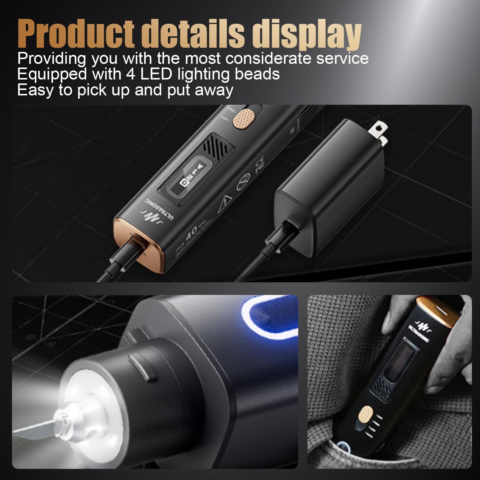 Ultradźwiękowe Narzędzie Tnące Mini Ultradźwiękowa Polerka 40khz Ręczny Ultradźwiękowy Cutter LED Oled Do Cięcia żywicy Plastiku Pvc Akrylu Modelarstwo