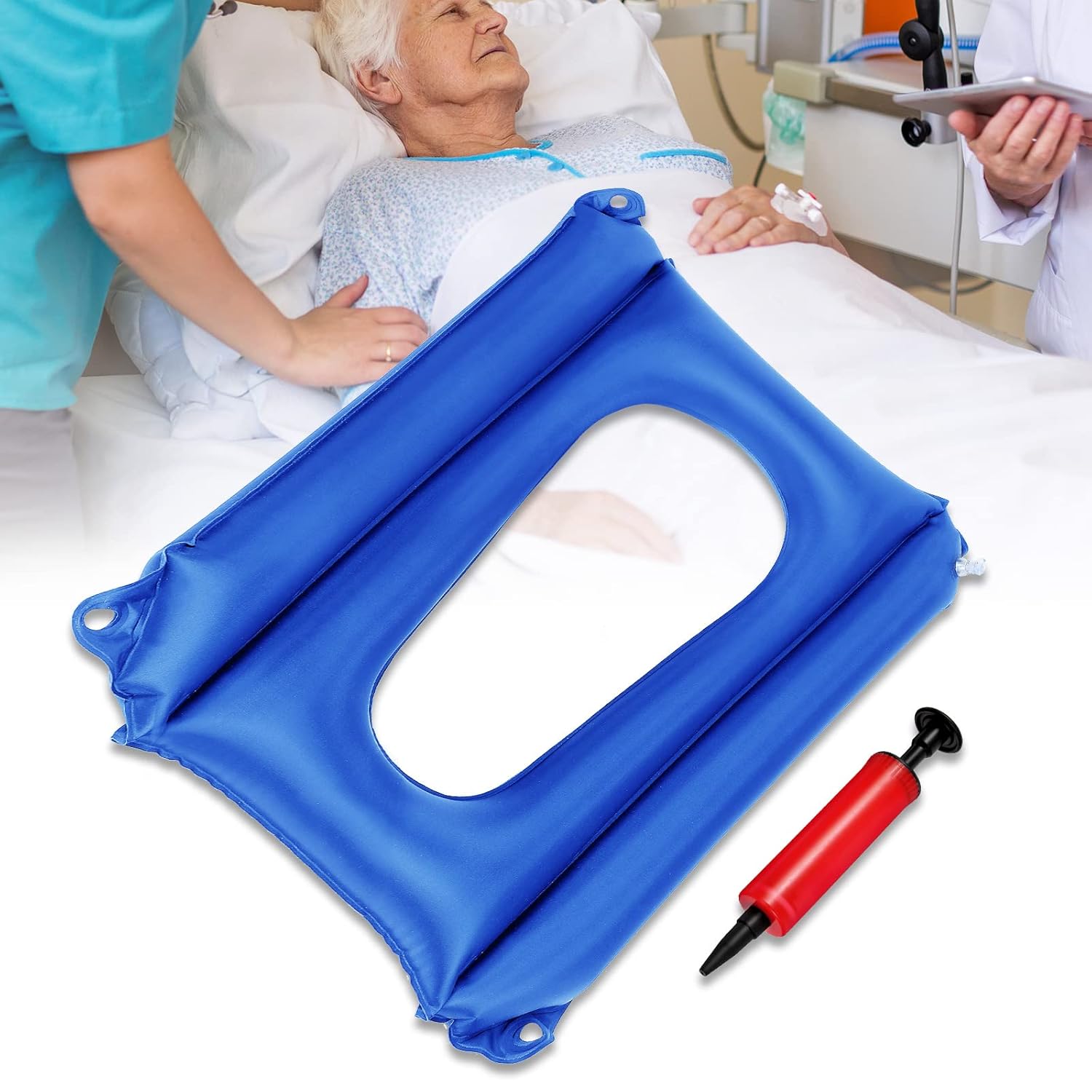 Bed Sore Cushions for Butt Inflatable Bed Sore Pads Nursing Bed Pad to Prevent Bed Sores for