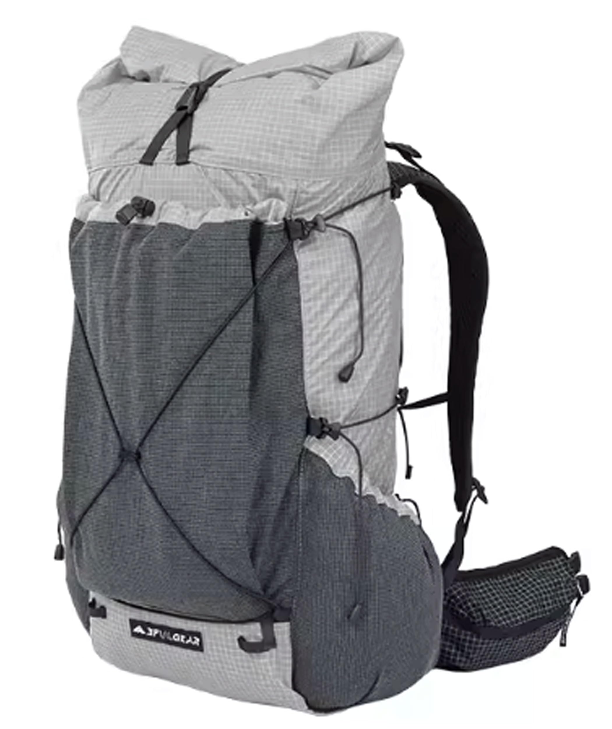 3F UL GEAR 30L + 10L UHMWPE Mochila de senderismo ultraligera impermeable mochila de senderismo al aire libre camping mochila de viaje para hombres mujeres (gris galaxia, grande)