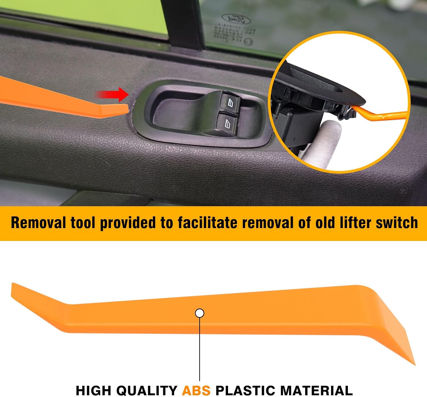 Front Left Driver Side Master Power Door Window Switch Compatible with Ford Transit MK8 Custom 2014-2019/2015-2021 Transit-150 250 350 HD Replacement OE# 2029885 1791339