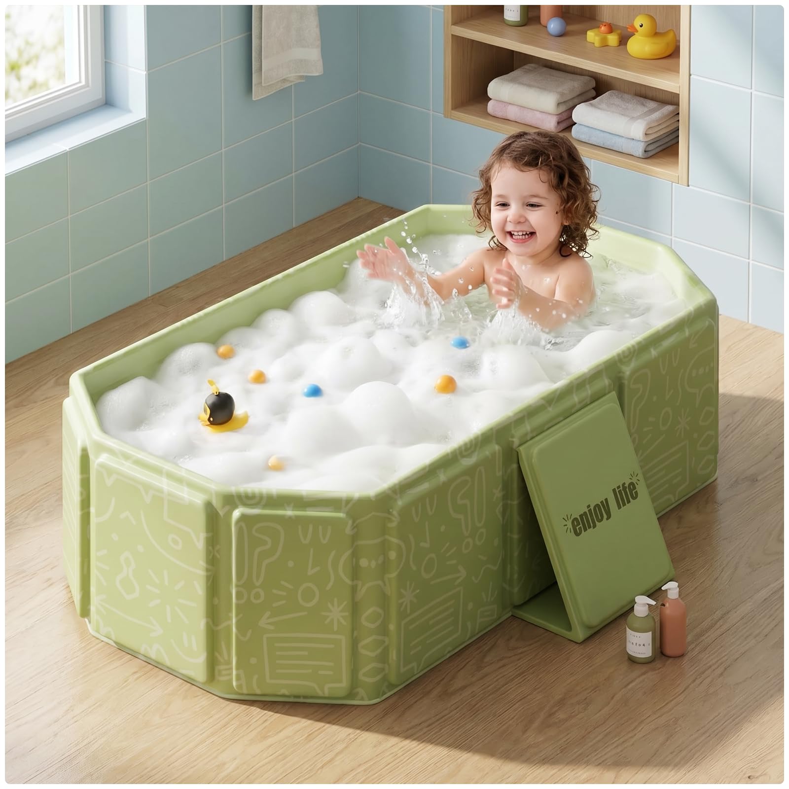 木製バスタブ(ペット 幼児サイズ) Amazon.co.jp: ベビーバス 折り畳み ポータブル バスタブ 沐浴 ベビー