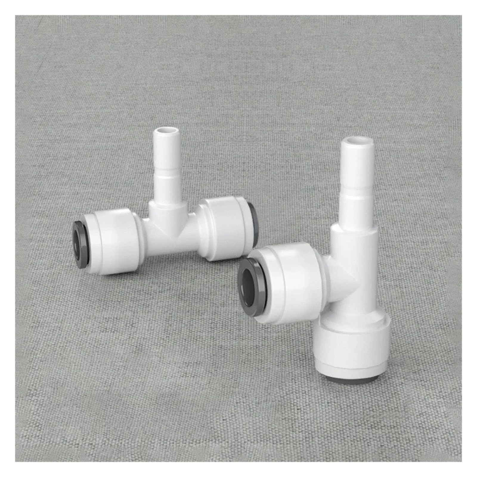 Accesorio de agua, rosca macho-hembra, conexión rápida, conector de manguera de 1/4" y 3/8", filtro de agua, piezas de ósmosis inversa(JSQMK048,50 pcs)