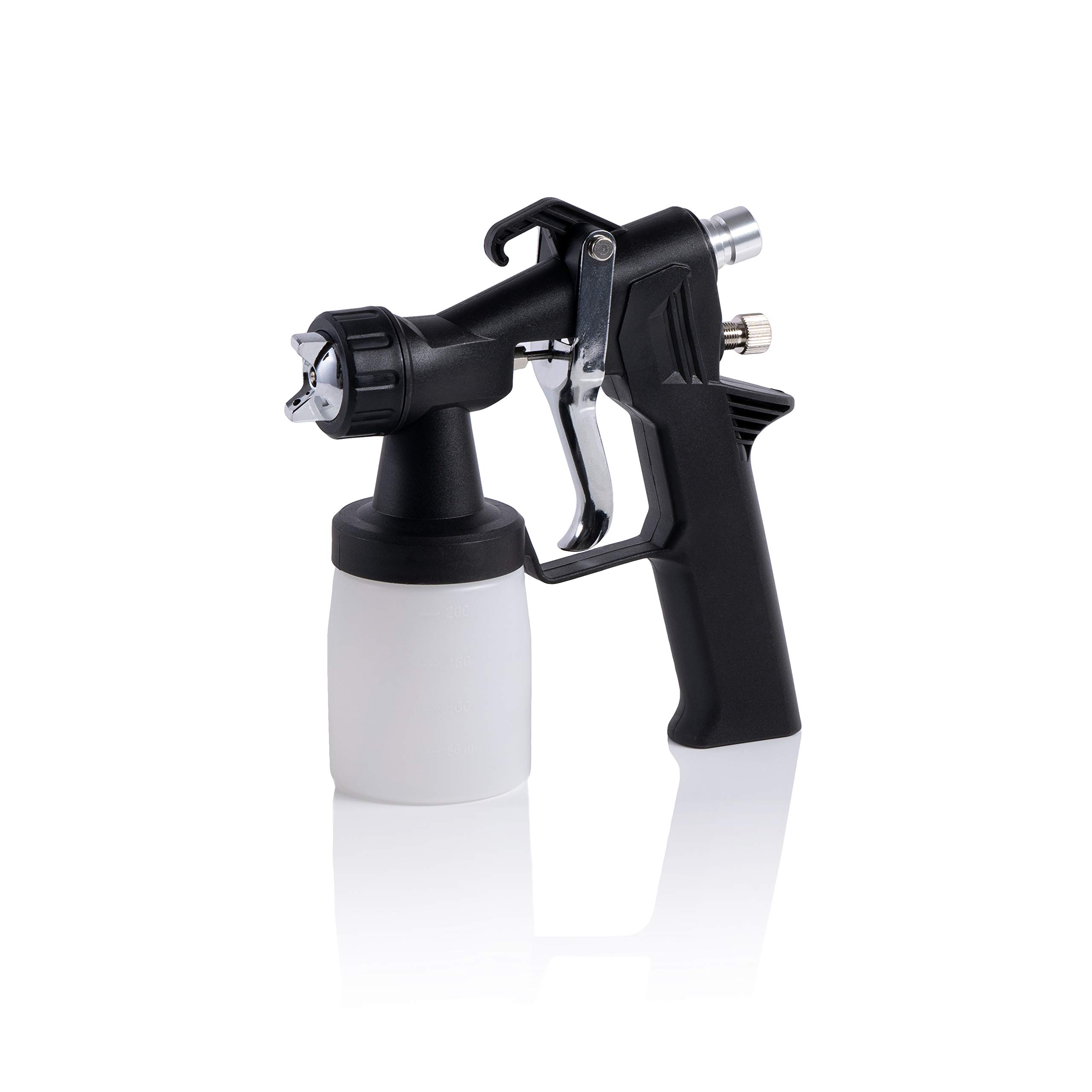Existing Beauty HVLP Spray Tan Machine Replacement Gun - Adjustable Flow, Leak-Proof 200ml Cup, Quick Connect Hose, Lightweight & Ergonomic, Fragrance Free, For All Skin Tones