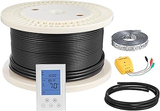 14 Bedroom Flooring Ideas for Stylish Durable Comfortable Living 43 VEVOR 200 sqft Underfloor Heating Cable Kit, 240V Electric Radiant Heate...