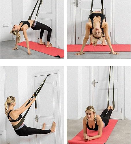 TOCO FREIDO - Correa de estiramiento ajustable para piernas y espalda