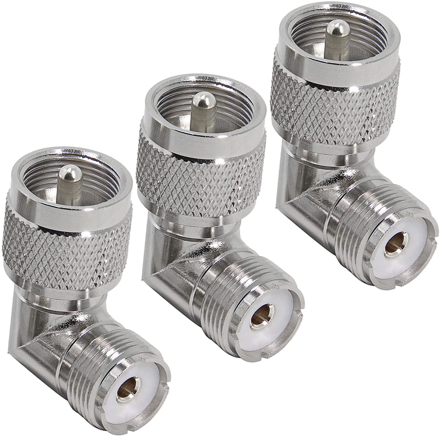 Connettore Per Antenne Adattatore UHF A 90 Gradi PL-259 Maschio A SO-239 Femmina - Per Radioamatori E Antenne, 1 Pezzo Connettore Angolato Radio - Foto 10