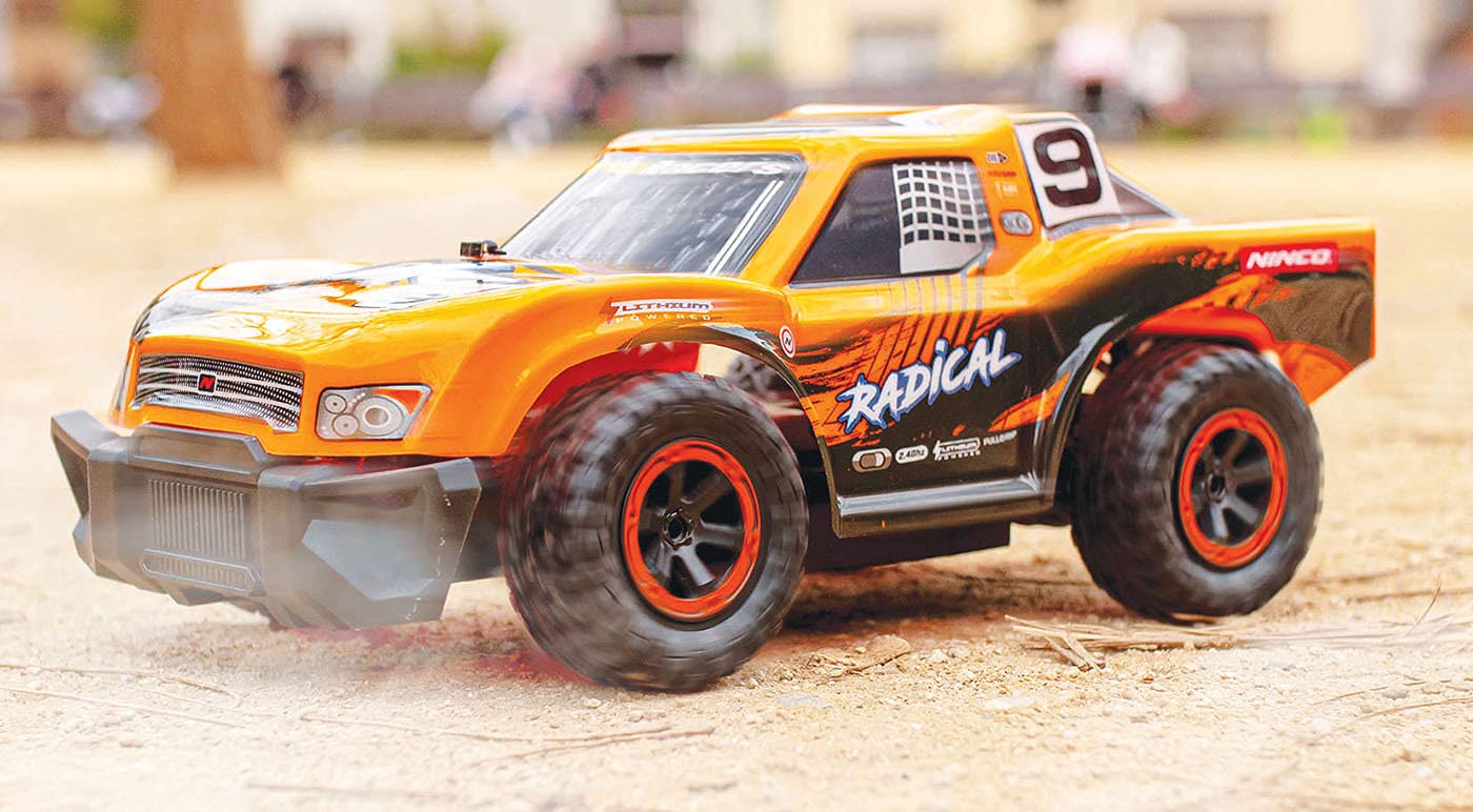 Ninco Racers NH93161, radiowy, zdalnie sterowany nadajnik samochodowy 2,4 GHz, kolor 6 lat, pomarańczowy