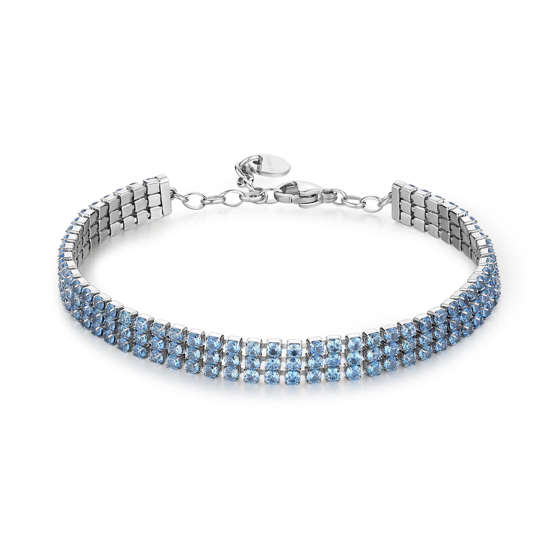 Brosway Bracciale Donna in Acciaio | Bracciale Con Cubic Zirconia | Collezione Desideri - BEI094