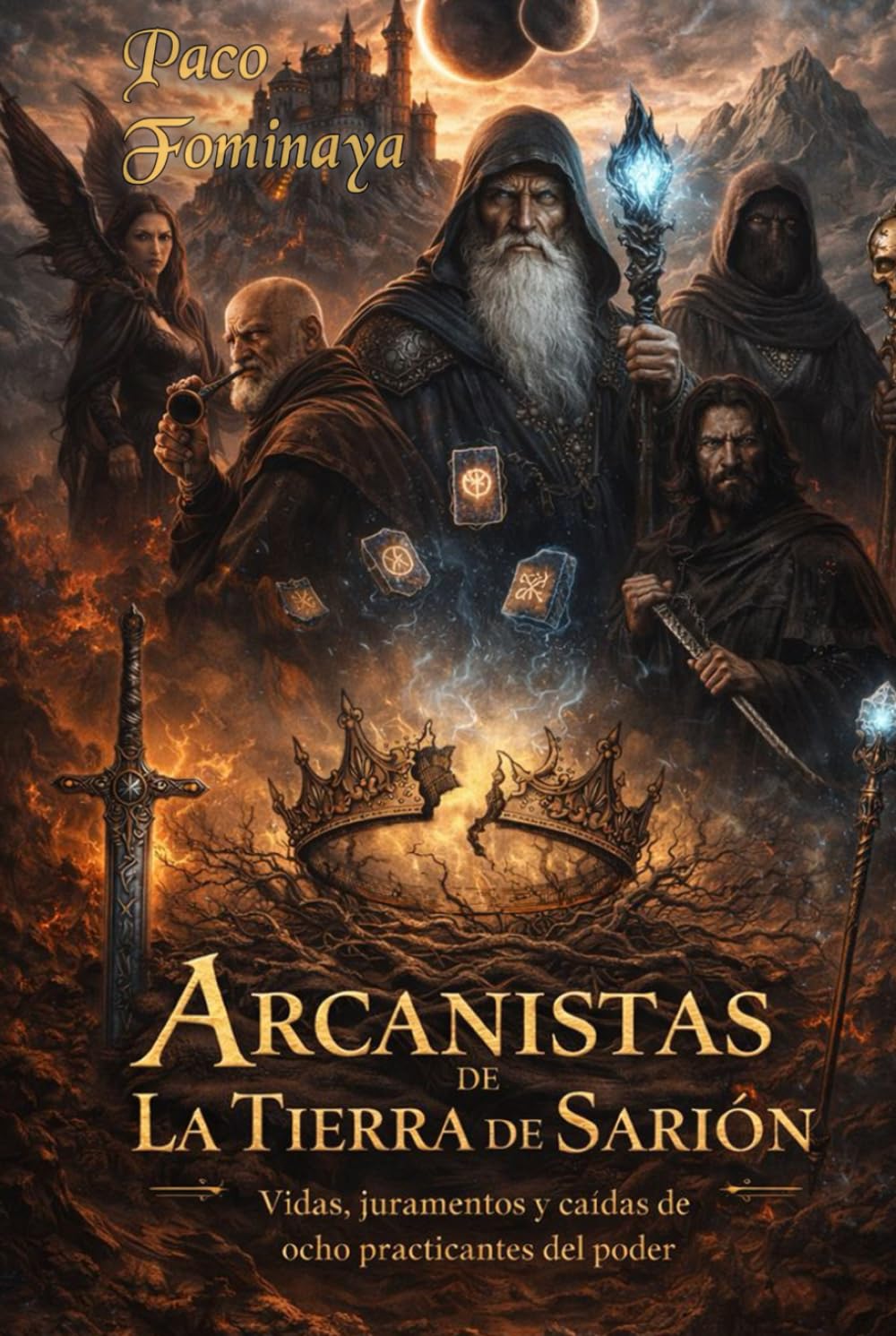 Arcanistas de La Tierra de Sarión: Crónicas de Blédel: biografías, runas y secretos del poder. Los Personajes de Magia.