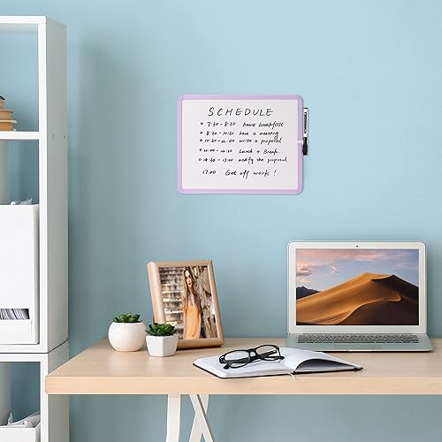 Miniatura 8 de Mr. Pen - Pizarra de borrado en seco, 14 x 11 pulgadas con un marcador negro de borrado en seco, pequeña pizarra blanca para estudiantes