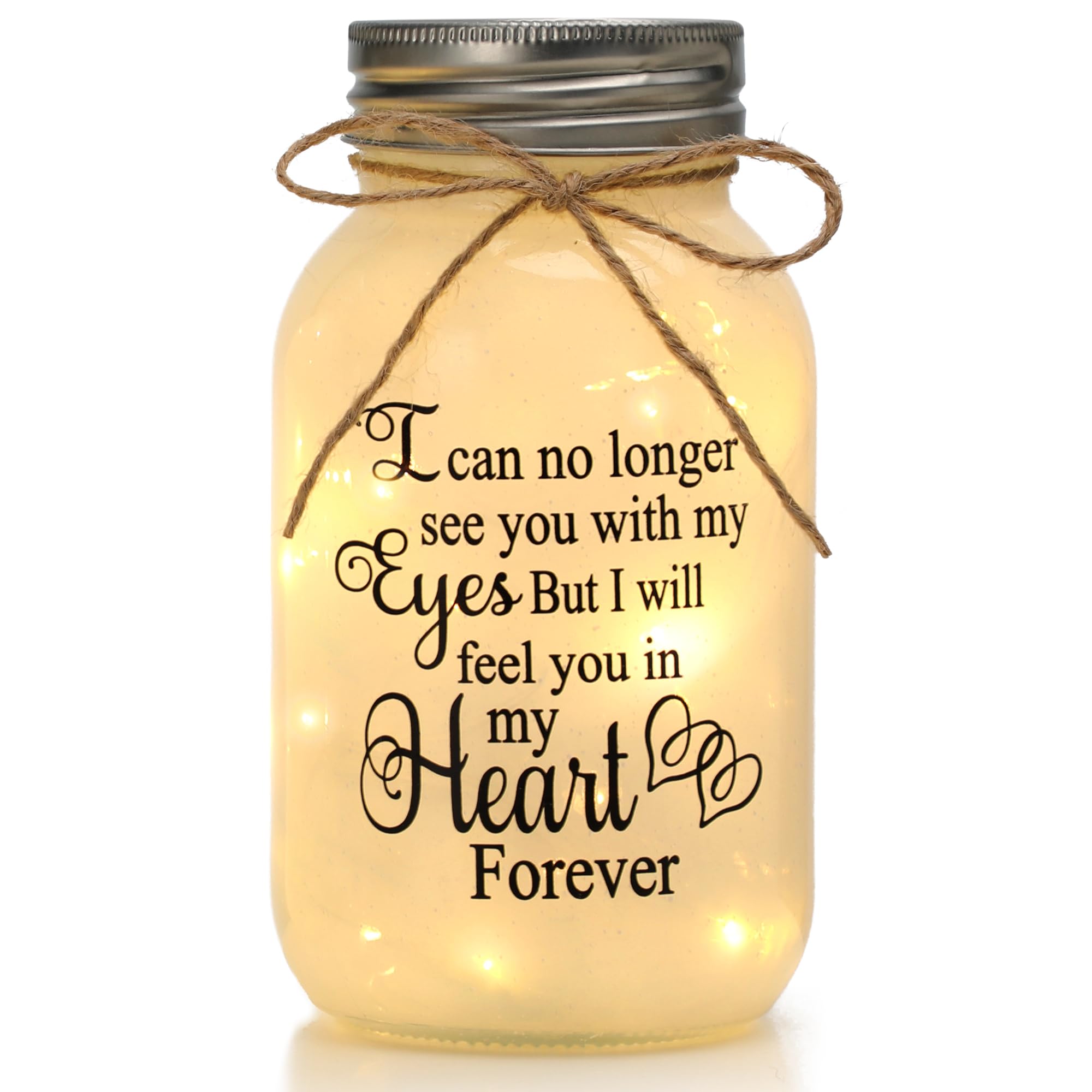 MaraccoMason Jar Lights for Friends, Mason Jar with 10 Warm Lights, Best Friends Gift for Women, BFF, Coworker, Birthday Thanksgiving Gifts for Friends