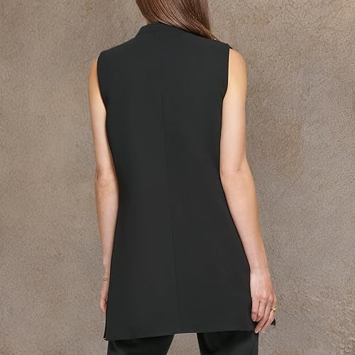 Miniatura 7 de DKNY Chaleco de traje con frente abierto para mujer