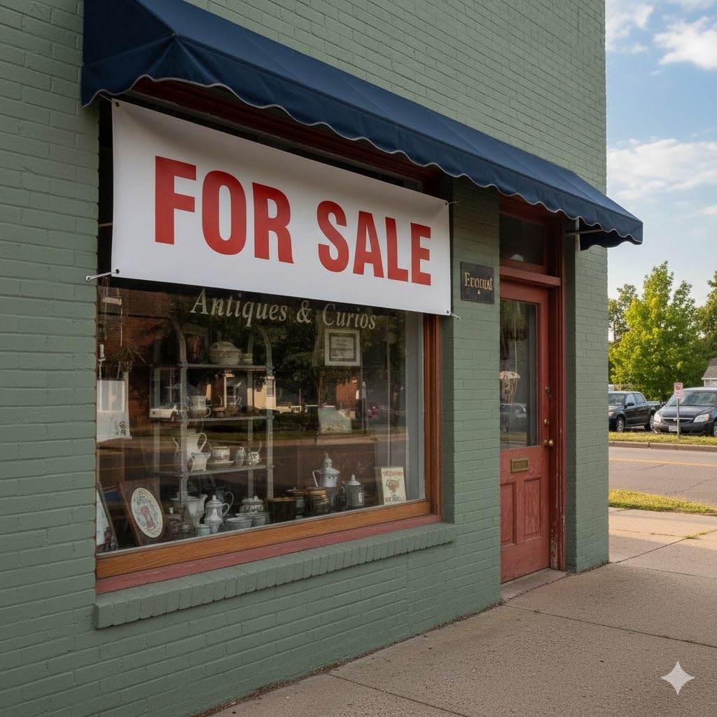 For sale/Now open3x8 Feet Large “Now Open” Banner – Bold, Weatherproof Vinyl Sign for Retail Stores & Businesses (White)