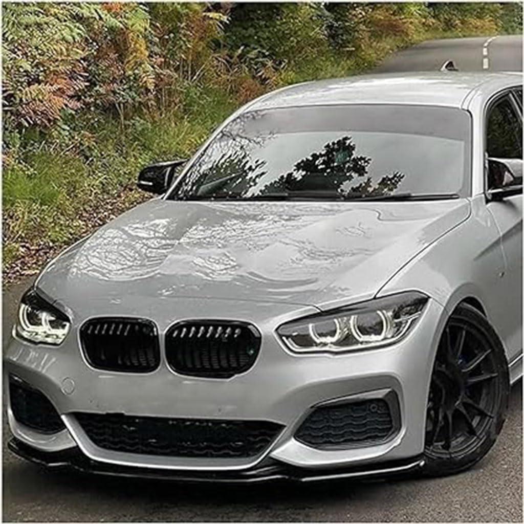 Paraurti Anteriore Auto per Alfa Romeo Mito 2008-2019,Spoiler Anteriore Kit Splitter Labbro Paraurti Aerodinamiche Accessori Esterne Parti,A-White