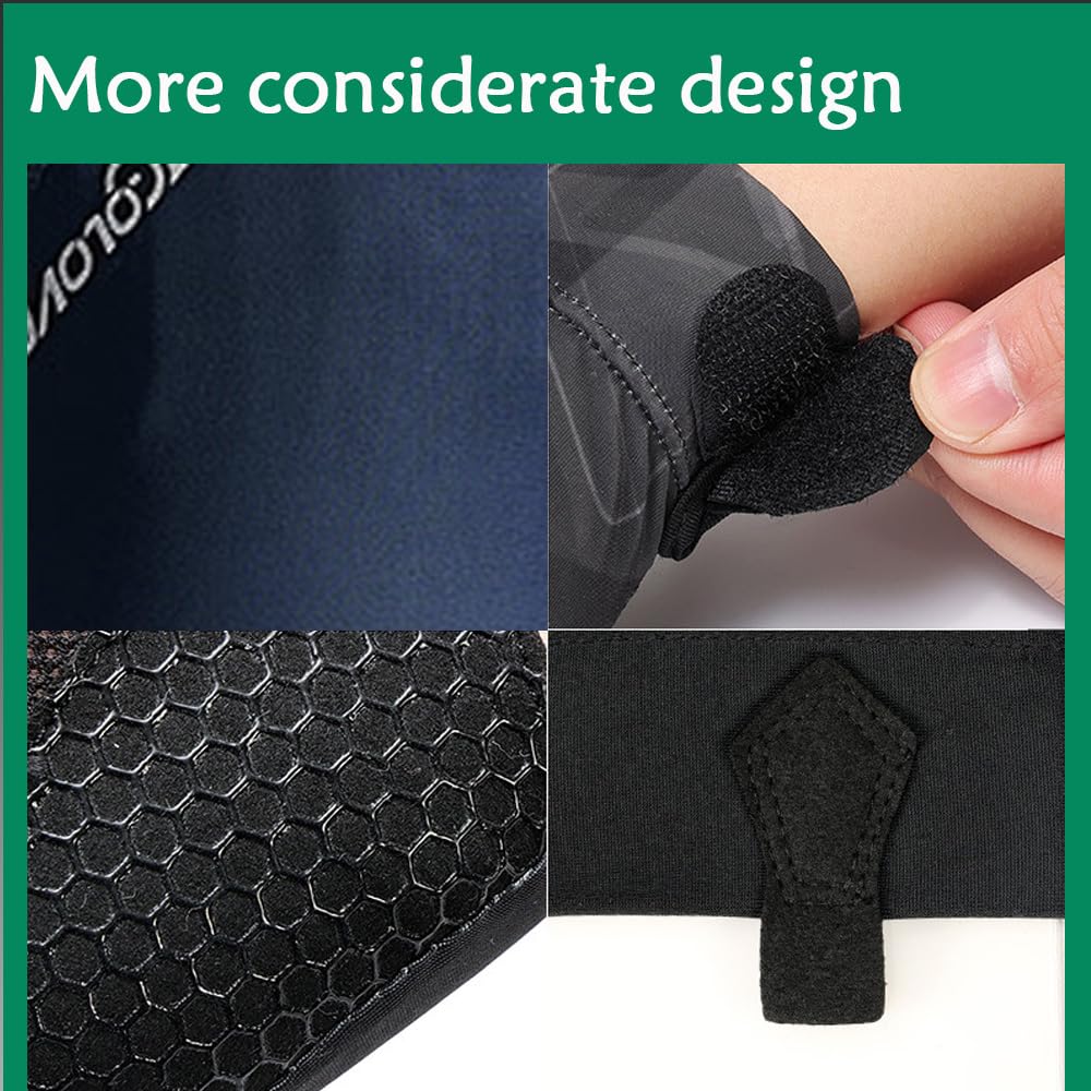 Guanto Da Biliardo A 3 Dita - Sinistro, Antiscivolo, In Poliestere, Con Cinturino Regolabile - Foto 4