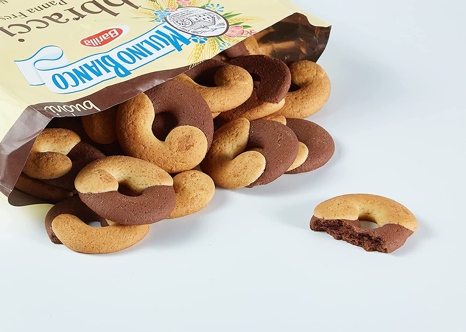 6 galletas Mulino Bianco Abbracci 700 g Italia bizcookies pastel brioche