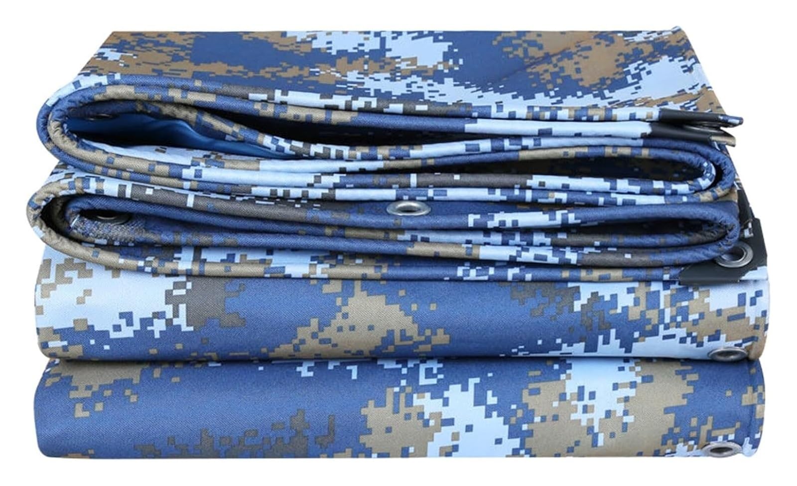 Heavy Duty Waterproof Cover Tarp, Heavy Duty Tarpaulin With Reinforced Edges And Grommets Multipurpose Multiple Sizes(1.5x1.5m(4.9ftx4.9ft))