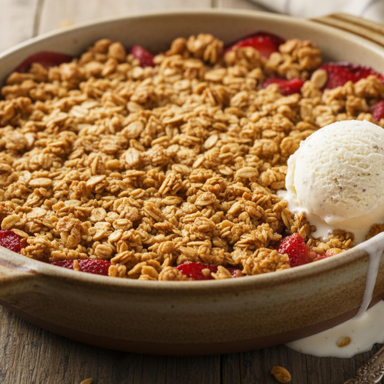 Laura's Gourmet Granola Vanilla Almond Crunch, 2 lb, Gluten-Free Oats, Vegetarian, Dairy & Soy Free Snack, Organic Honey, Almonds & Vanilla, Artisan, Breakfast Cereal, Non-GMO, Natural