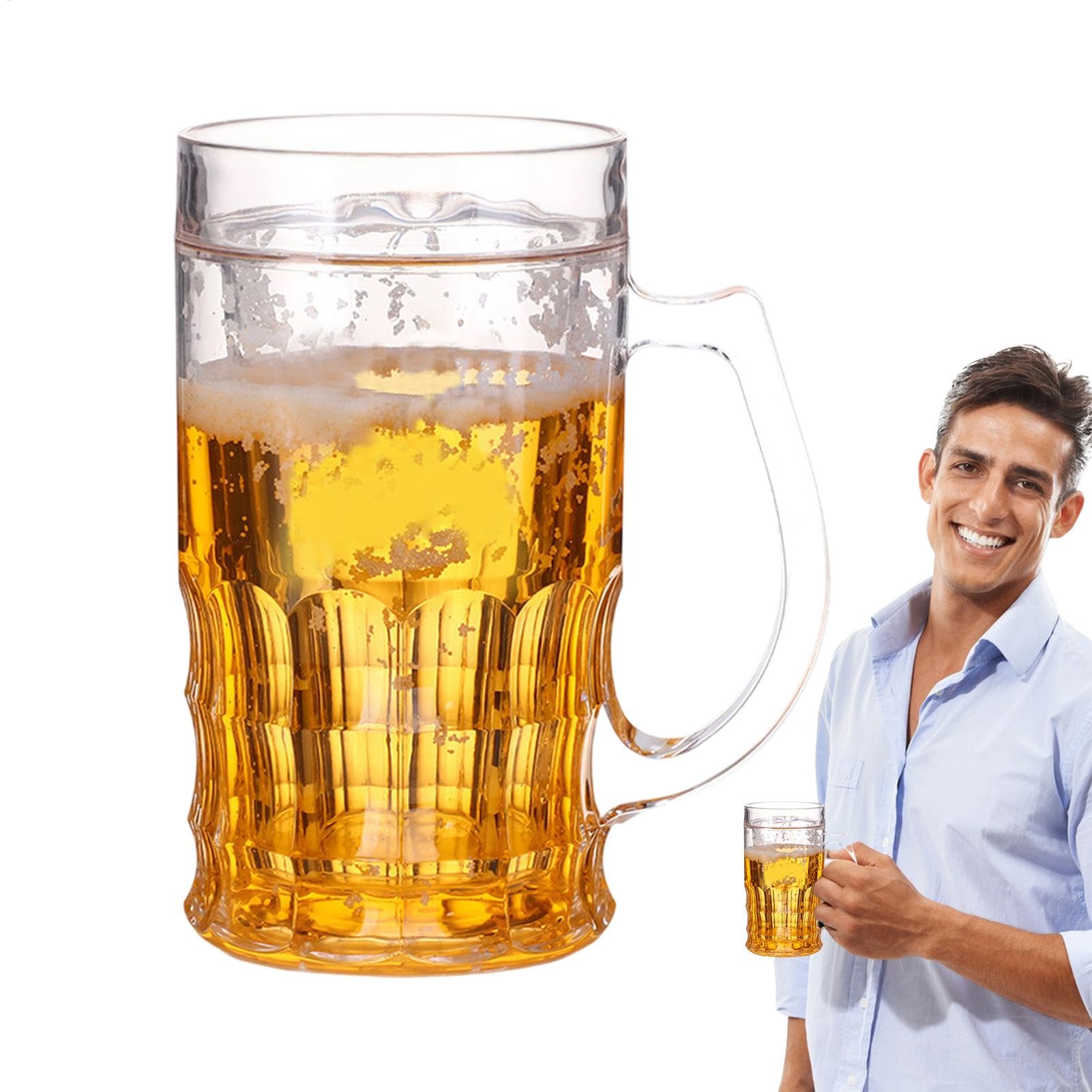 Tasse à bière farce de 420 ml le cadeau drôle idéal pour les gags