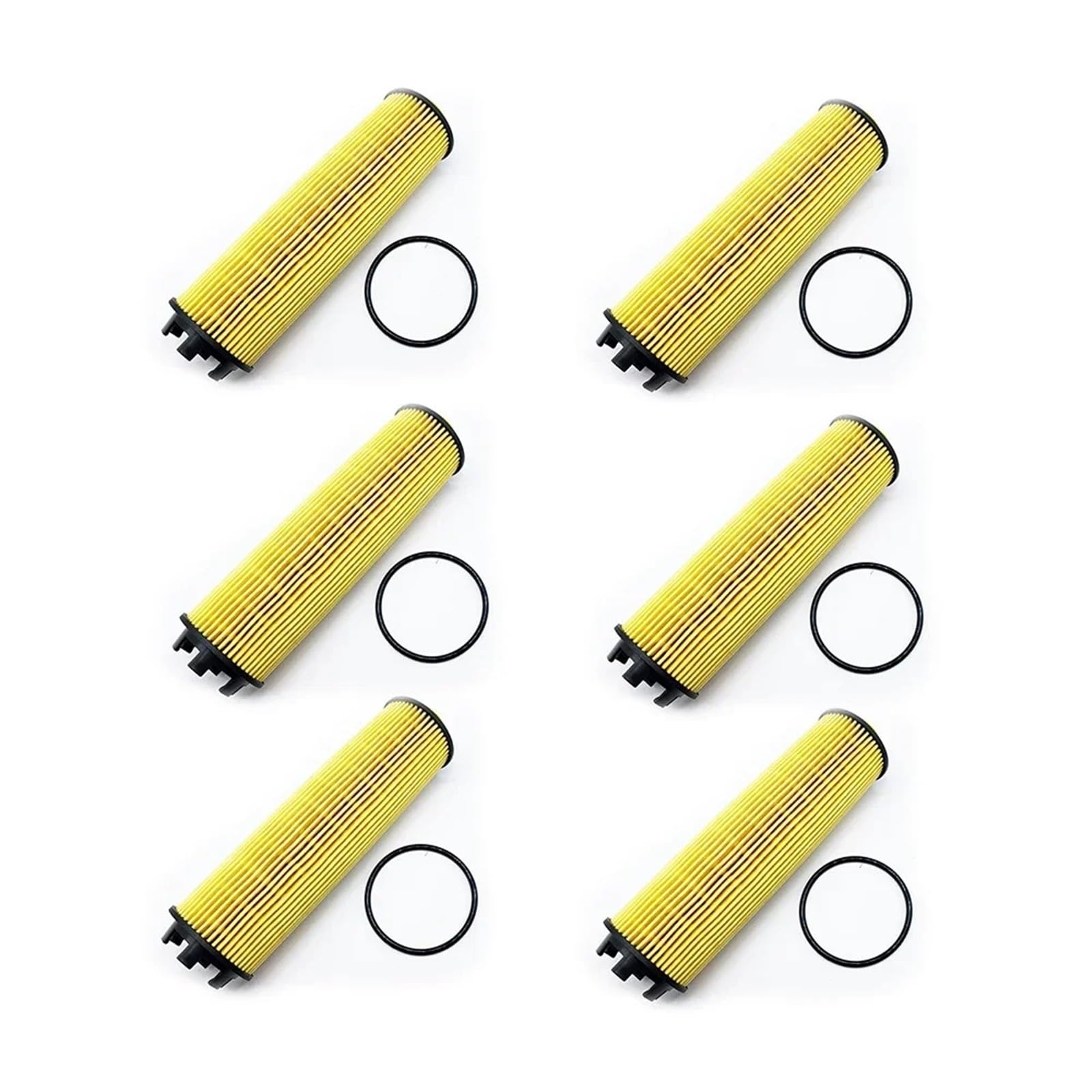 filtr oleju samochodowego 6/3/1 zestawów wkładów filtra oleju A2561840000 pasujących do GLE A 200 220 300 E 220 300(6Pcs)