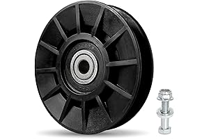 194326 V-Idler Pulley Compatible with Craftsman Mower, Drive V-Groove Idler Pulley Compatible...