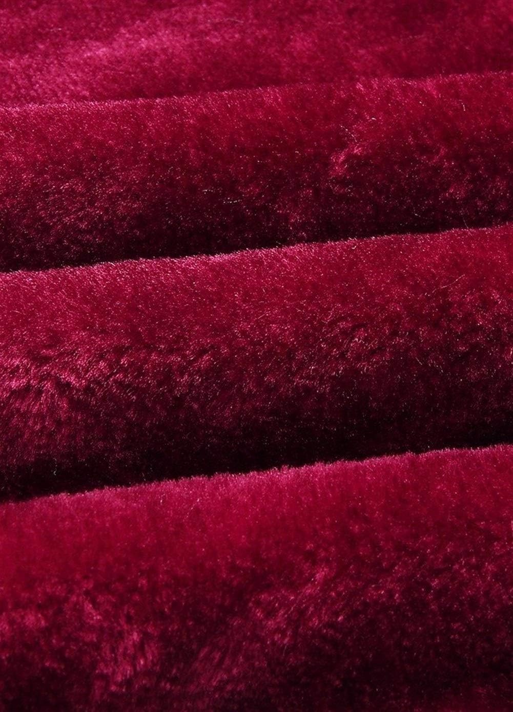 女性のフェイクファージャケットふわふわソリッドパーカー巾着ジッパーロングスリーブ暖かい冬多毛アウター パーティードレス (Color