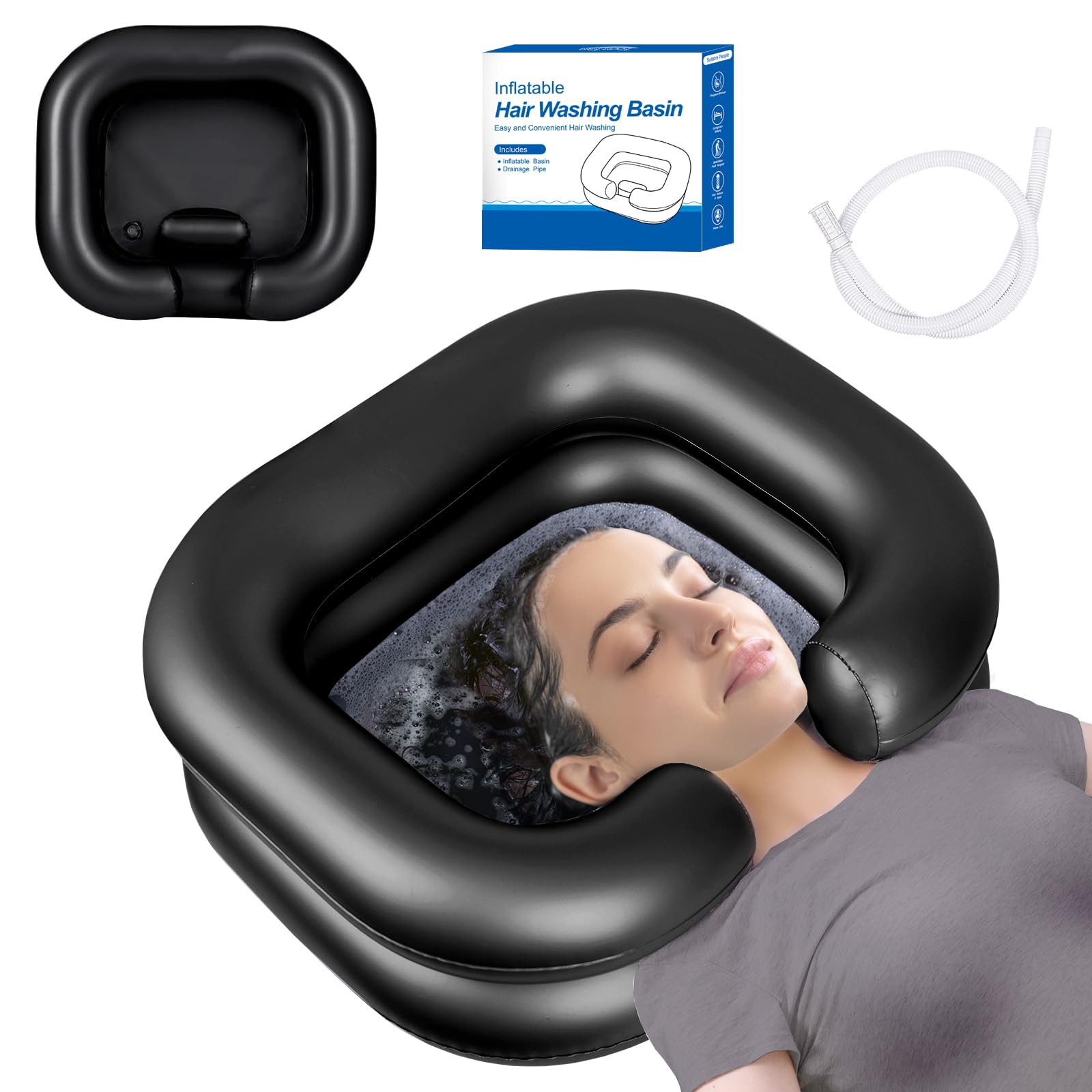 Lavabo pour laver les cheveux au lit des femmes enceintes et blessés