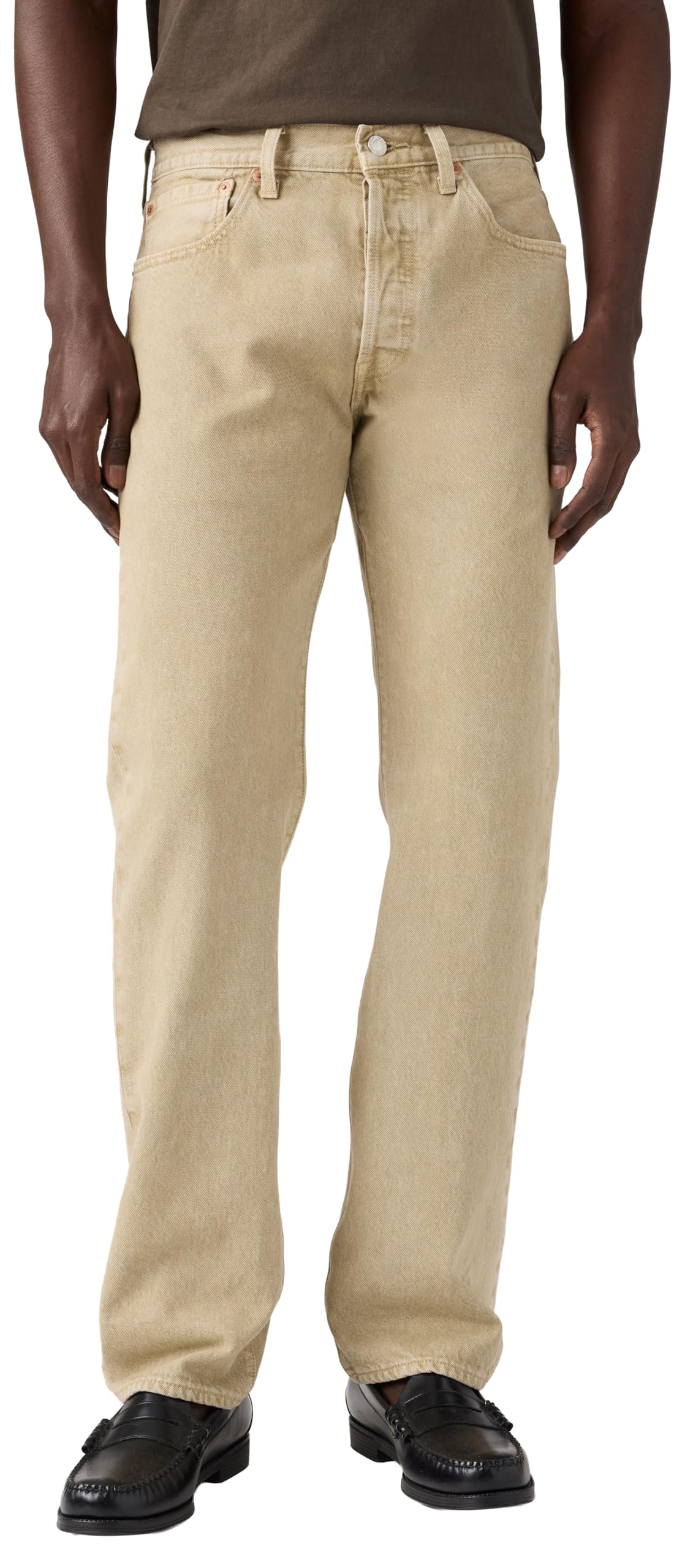 Levi's Herren Jeanshose 501 Original mit Knopfleiste, Straight Fit
