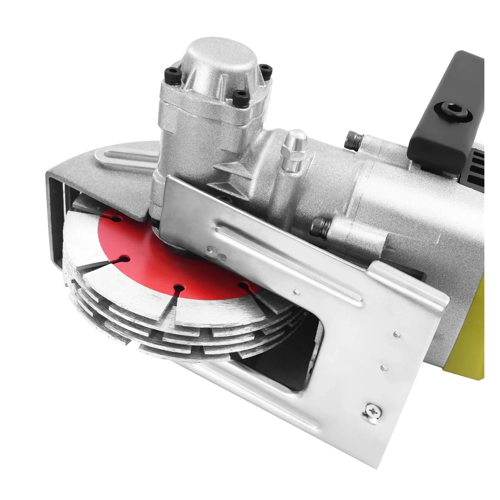 Rozadora de Pared con Extractor de Polvo 4KW 5 Cuchillas for Suelos y Mármol Ladrillo
