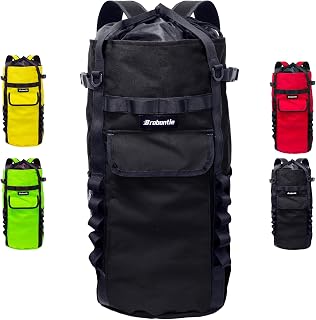 Climbing Rope Bag,Large Capacity Arborist Rope Storage Bag,Waterproof Oxford Tree Rock Climbing Rope Backpack,Outdoor Climbing Gear Storage Bag with Hand Straps