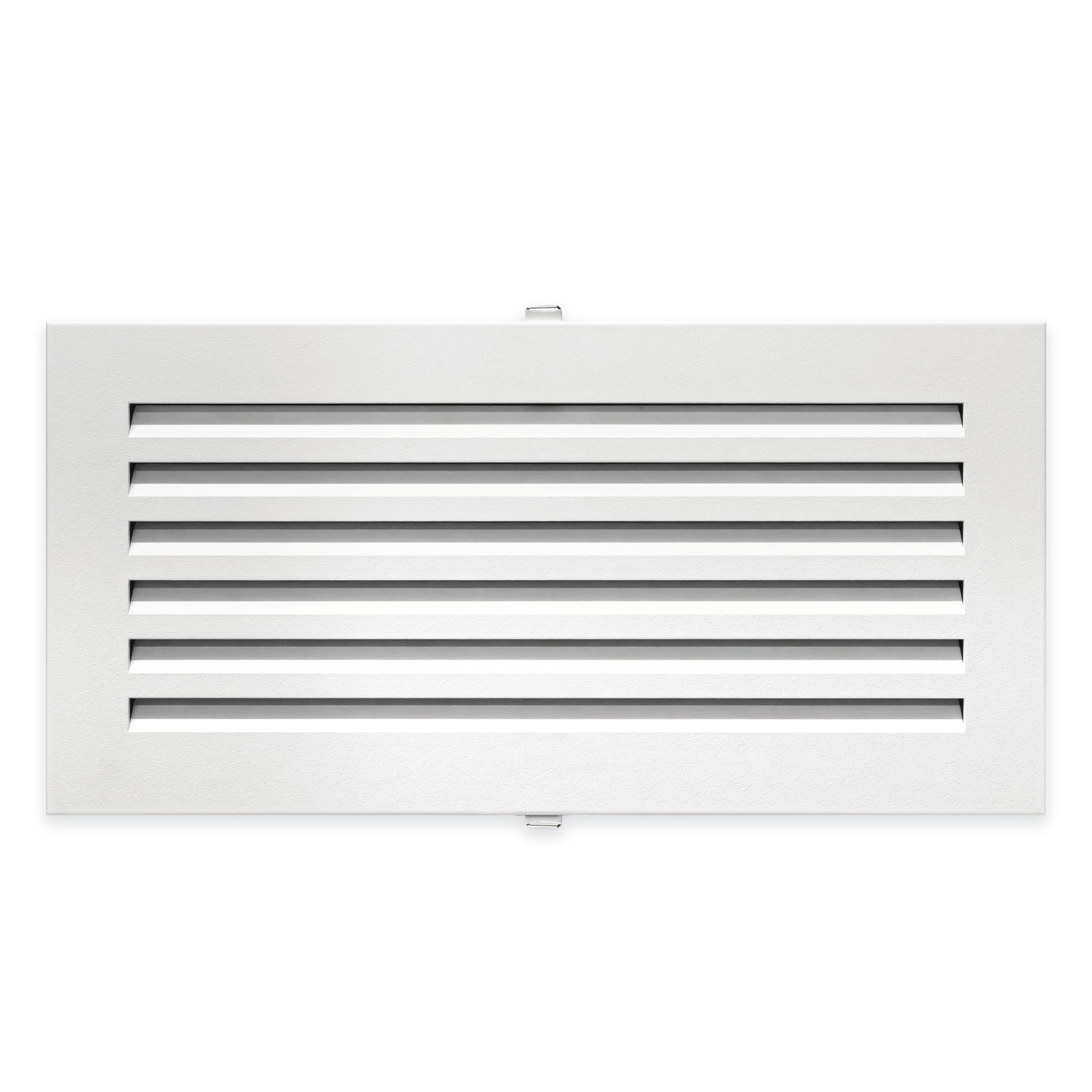 Photo 1 of Inte-Grates Cold Air Return Wall Vent Cover - 6x12 Inch, Fits 6"x12" Wall Opening, Screwless EZClip Installation, Easy DIY Sidewall Grille, White (IGFPD612R-WH)