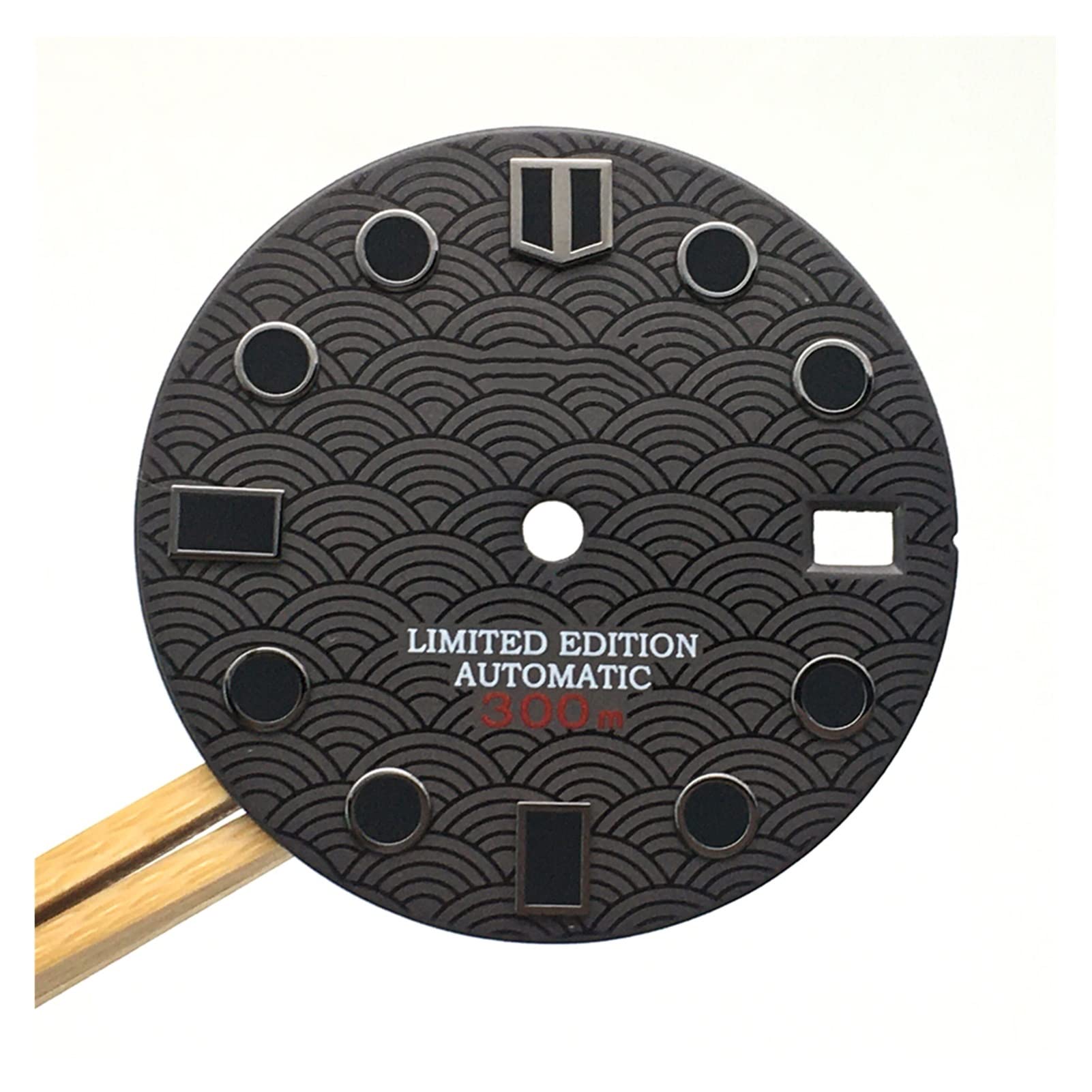 Cadran Montre 28.5 Mm + Aiguilles Pour Mouvement NH35, Neuf Avec étiquettes
