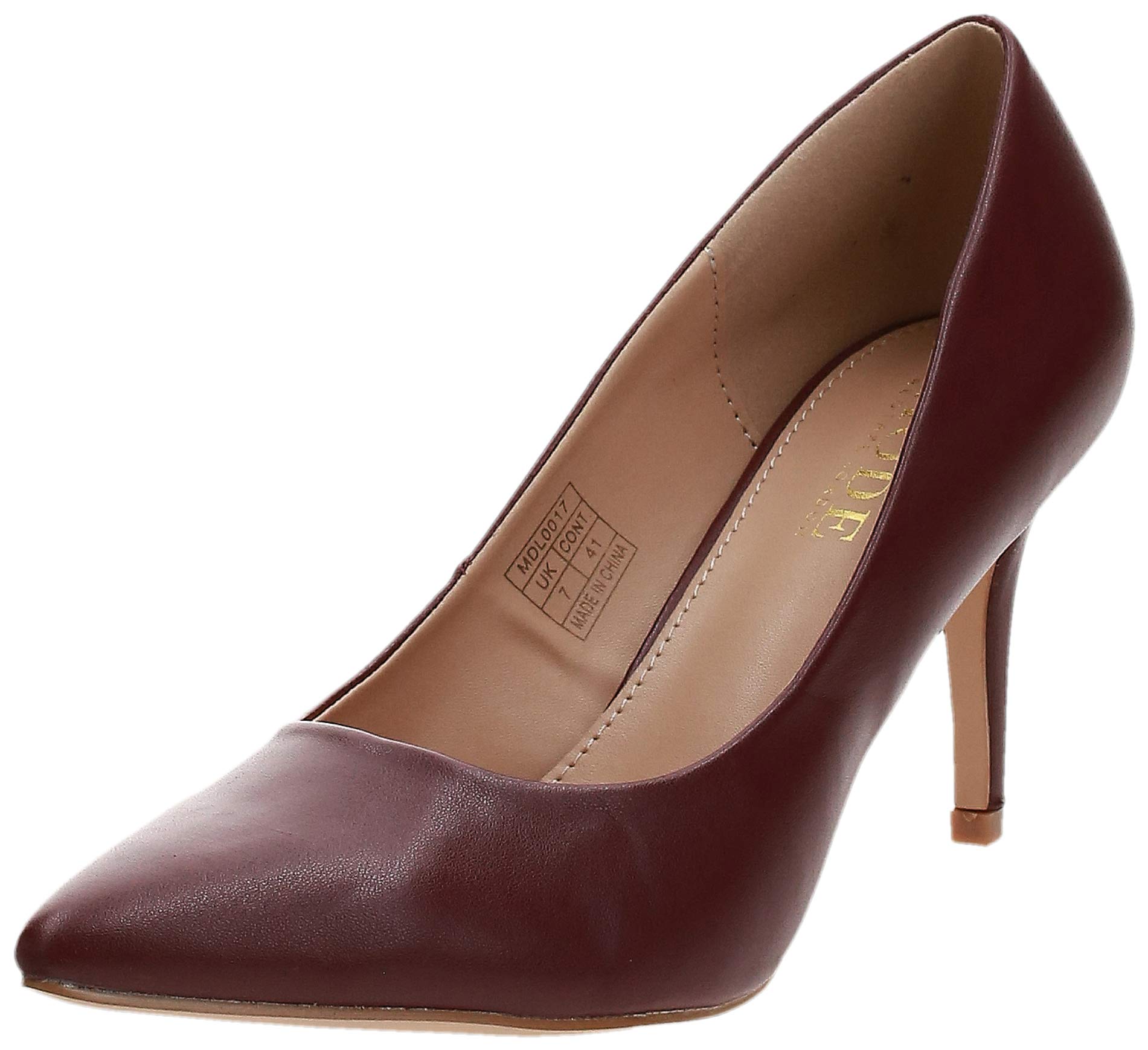 Red Tape MDL0017 Womens Heeled Sandal, Red, 40 EU