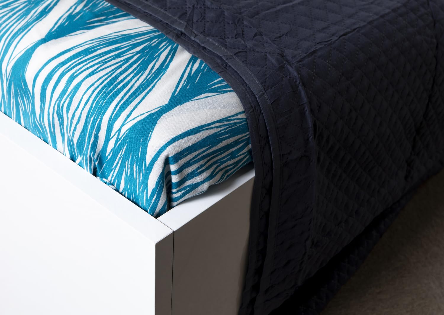 Composad | Letto Singolo della Linea ESPRESSO per Cameretta, Struttura per Materasso da 120x200 cm, Letto Bambini e Ragazzi, (LxAxP): 125,8x93,5x206,2 cm, Bianco Laccato