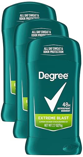 Degree Desodorante antitranspirante Original Protection para hombres, protección contra el sudor y el olor, antitranspirante Extreme Blast para