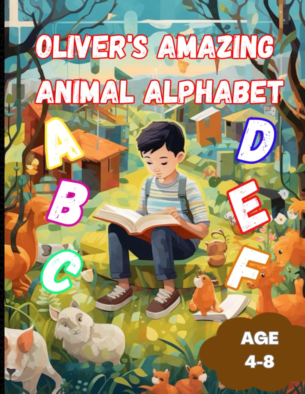 Oliver's Amazing Animal Alphabet: Awesome Animal Alphabet Learning book ...