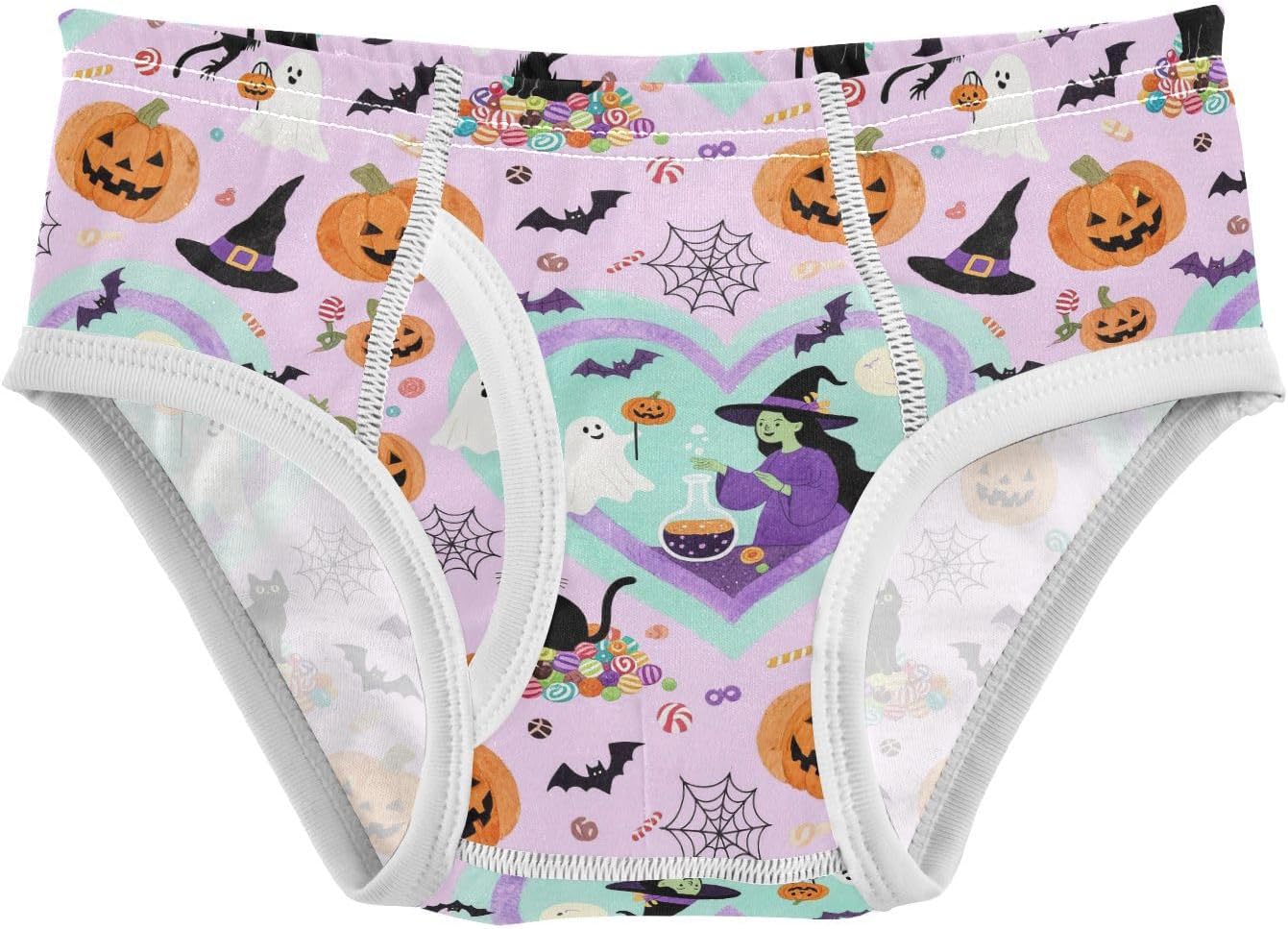 visesunny Boys Cotton Underwear Fashion Printed Soft Training Briefs Size 2T-8Y for Kids