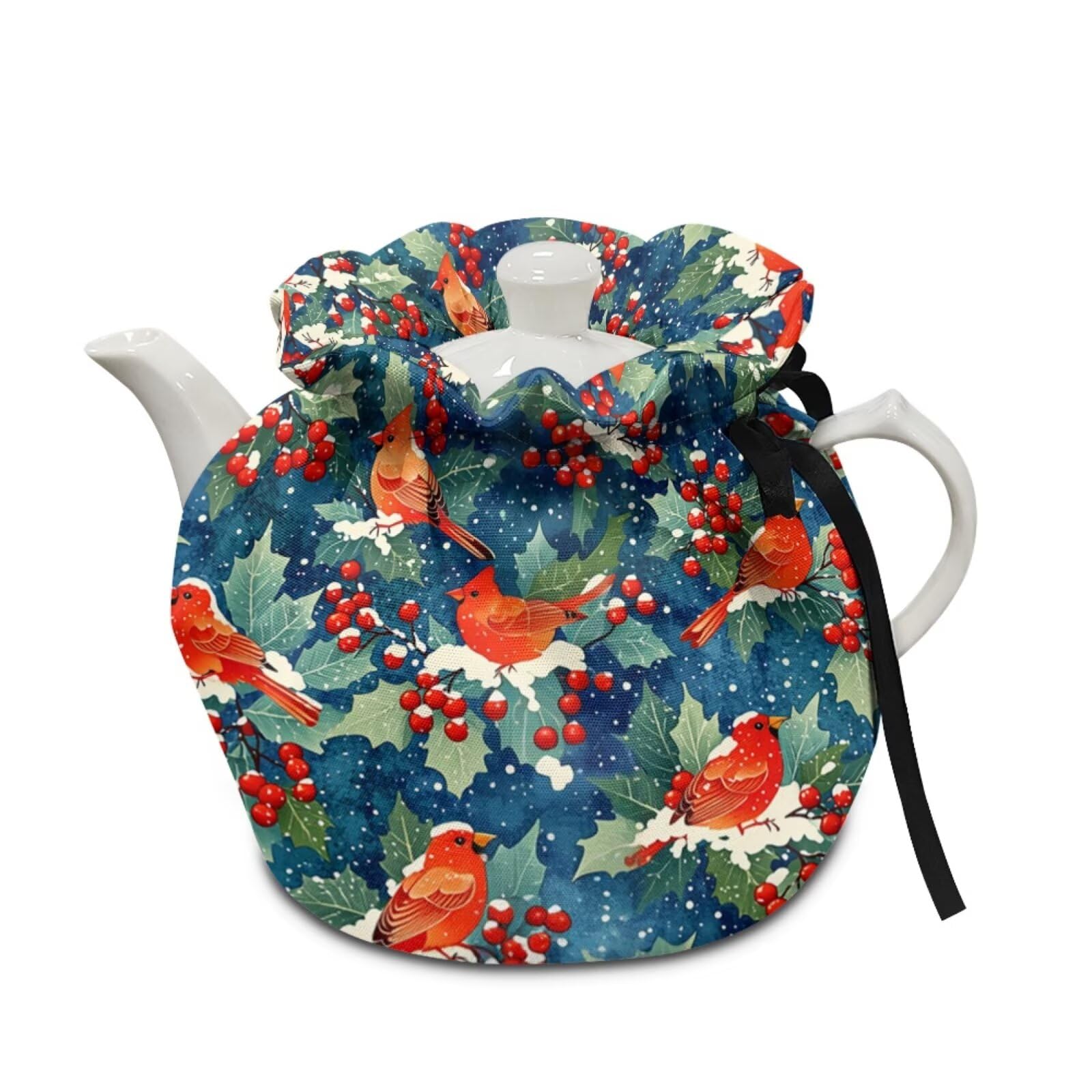 Kitchen Teapot Dust Cover Keep Warm Easy to Clean Home Decor
